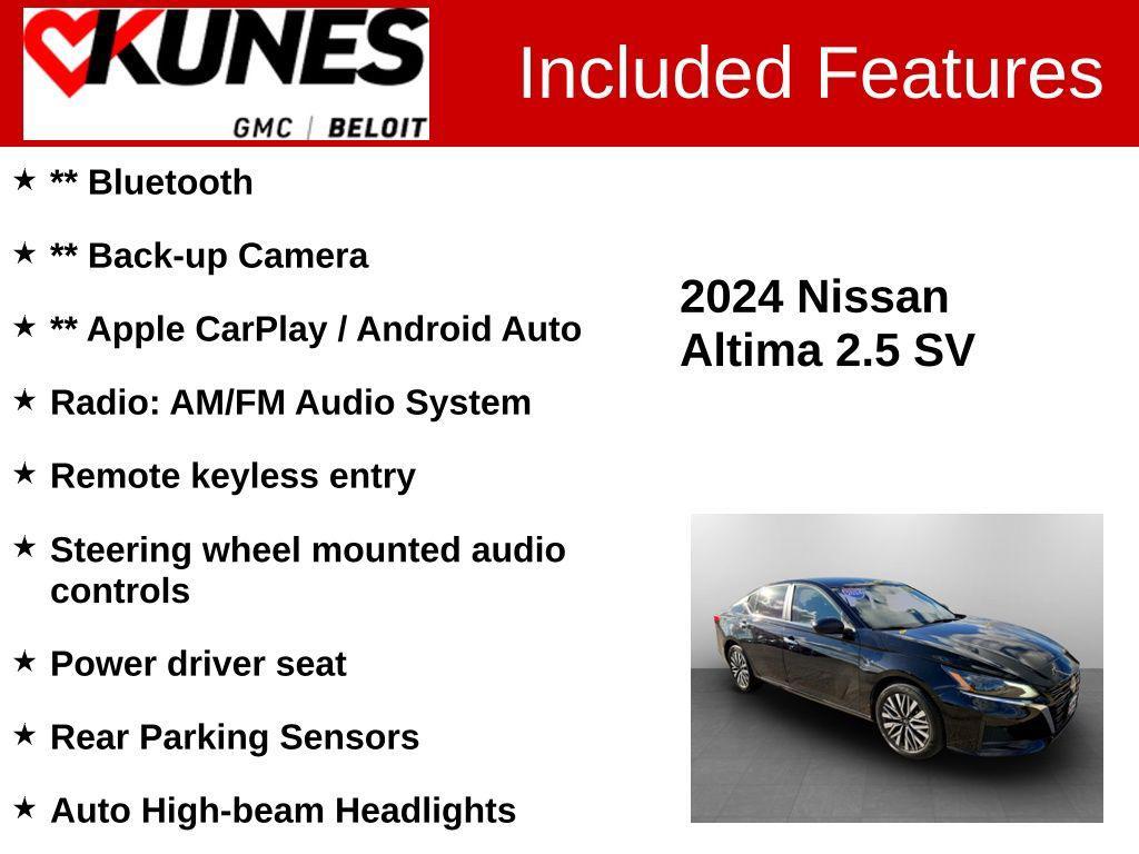 used 2024 Nissan Altima car, priced at $21,439