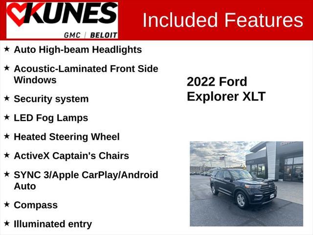 used 2022 Ford Explorer car, priced at $25,023