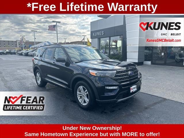 used 2022 Ford Explorer car, priced at $25,023