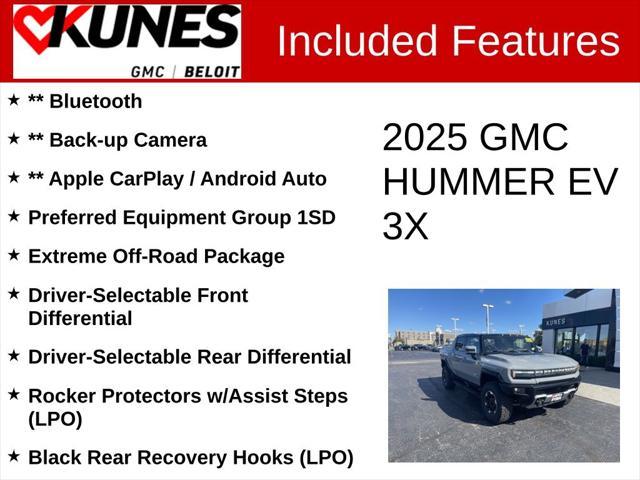 new 2025 GMC HUMMER EV car, priced at $111,447