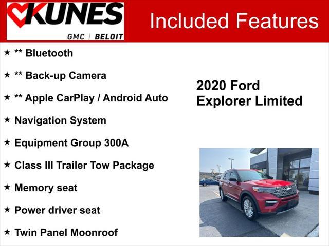 used 2020 Ford Explorer car, priced at $29,710