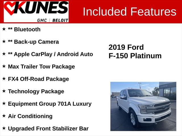 used 2019 Ford F-150 car, priced at $33,919