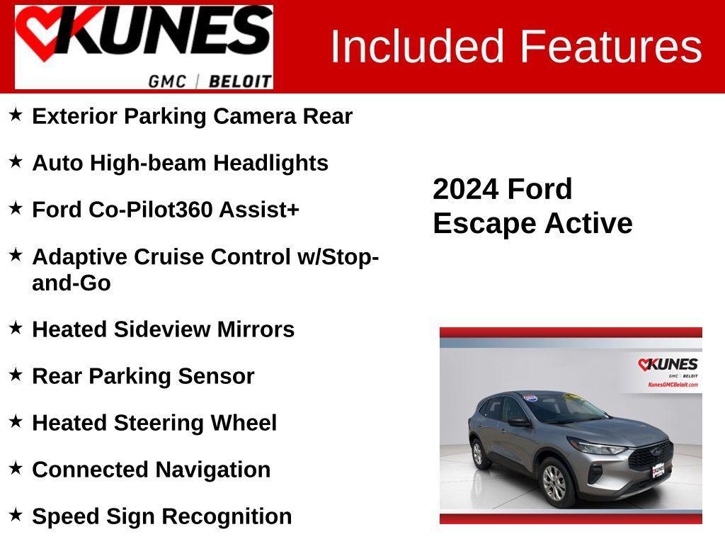 used 2024 Ford Escape car, priced at $22,189