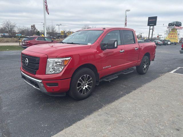 used 2021 Nissan Titan car, priced at $27,179