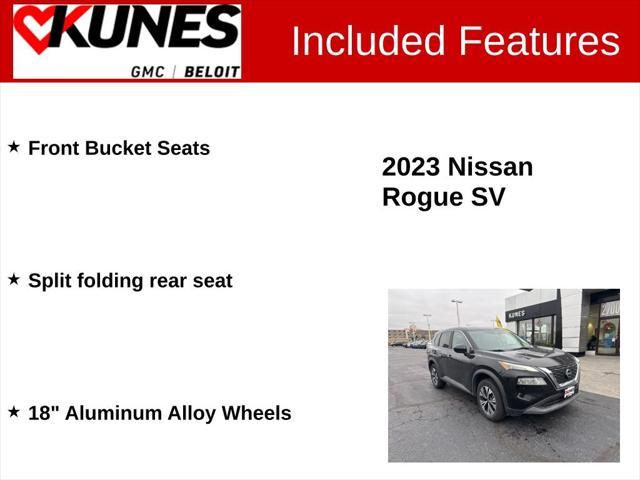 used 2023 Nissan Rogue car, priced at $19,990