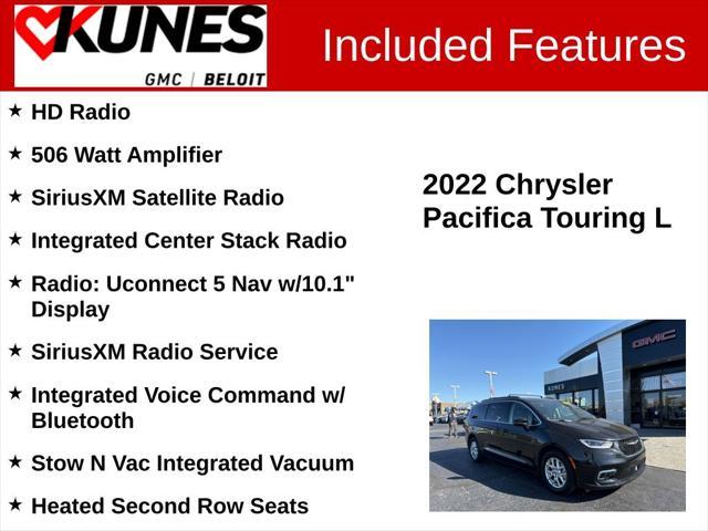 used 2022 Chrysler Pacifica car, priced at $21,685