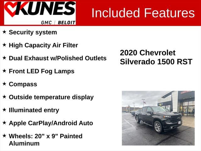 used 2020 Chevrolet Silverado 1500 car, priced at $33,808