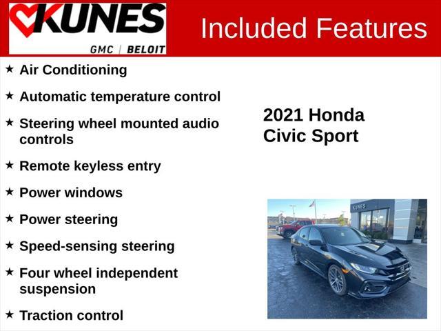 used 2021 Honda Civic car, priced at $20,890