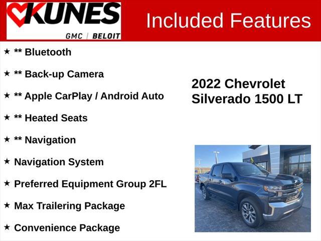 used 2022 Chevrolet Silverado 1500 car, priced at $28,776