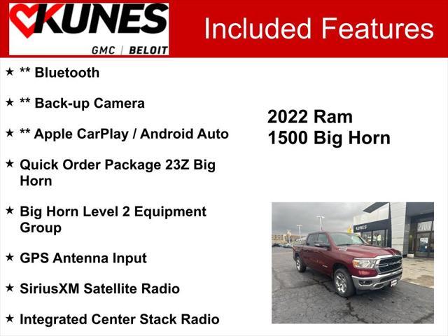 used 2022 Ram 1500 car, priced at $31,376