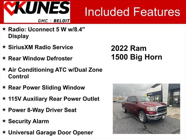 used 2022 Ram 1500 car, priced at $31,376