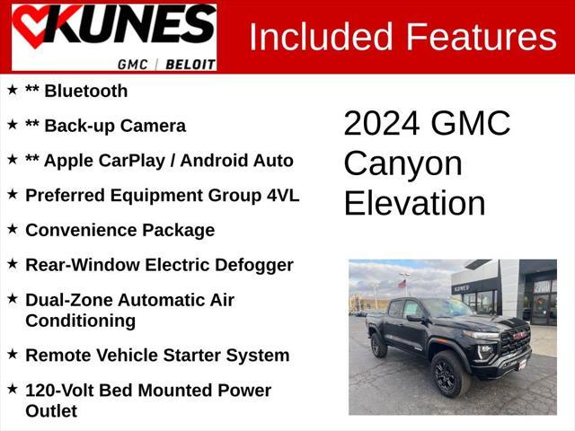 new 2024 GMC Canyon car, priced at $43,034