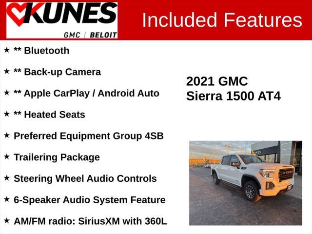 used 2021 GMC Sierra 1500 car, priced at $39,805