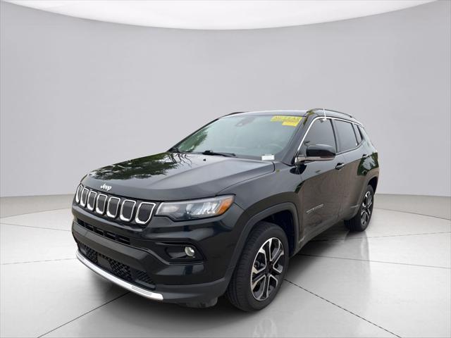 used 2022 Jeep Compass car, priced at $21,568