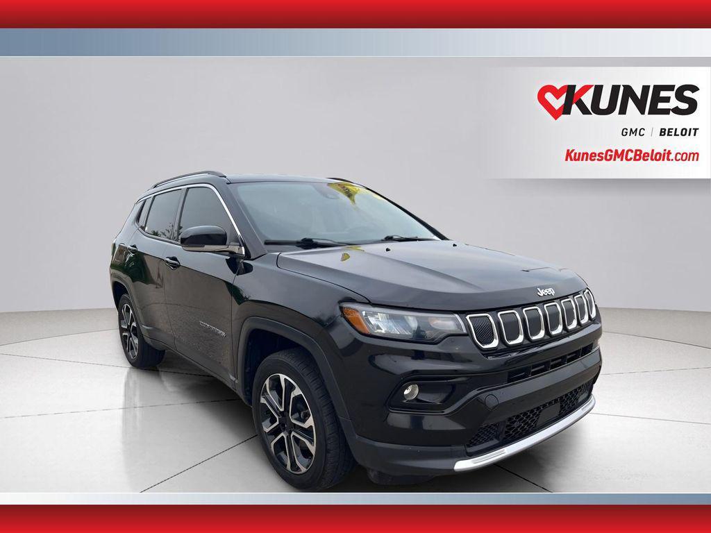 used 2022 Jeep Compass car, priced at $20,569