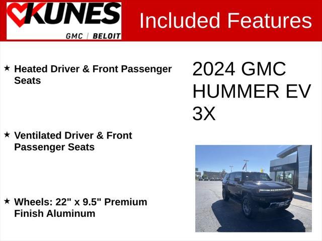 new 2024 GMC HUMMER EV SUV car, priced at $101,536