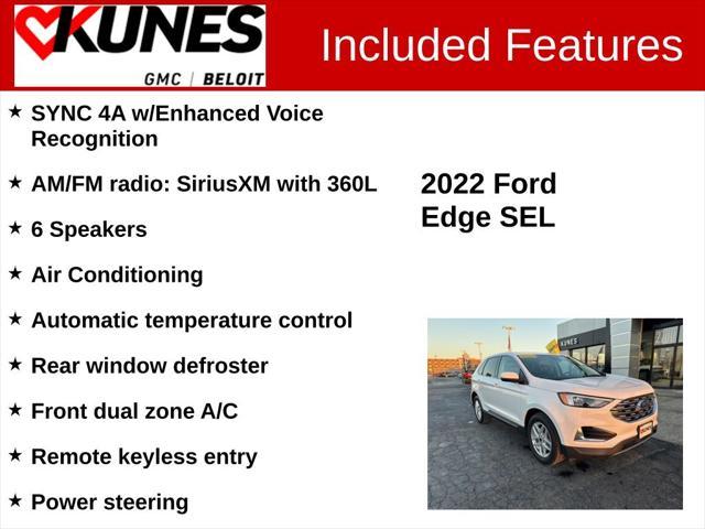 used 2022 Ford Edge car, priced at $21,294