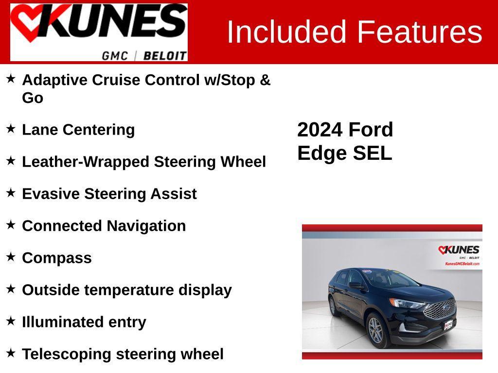 used 2024 Ford Edge car, priced at $23,700