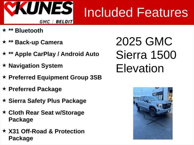 new 2025 GMC Sierra 1500 car, priced at $62,389