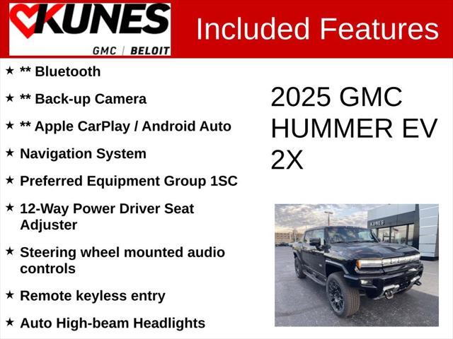 new 2025 GMC HUMMER EV car, priced at $94,769