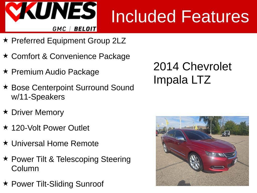 used 2014 Chevrolet Impala car, priced at $9,143