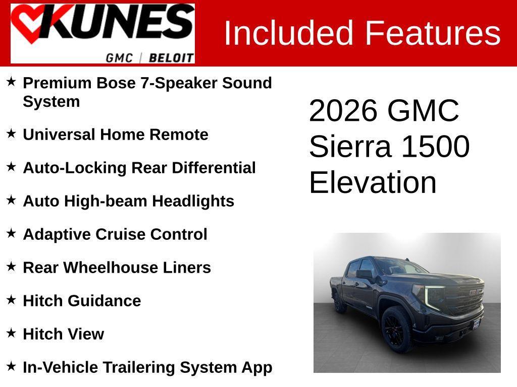 new 2026 GMC Sierra 1500 car, priced at $56,339