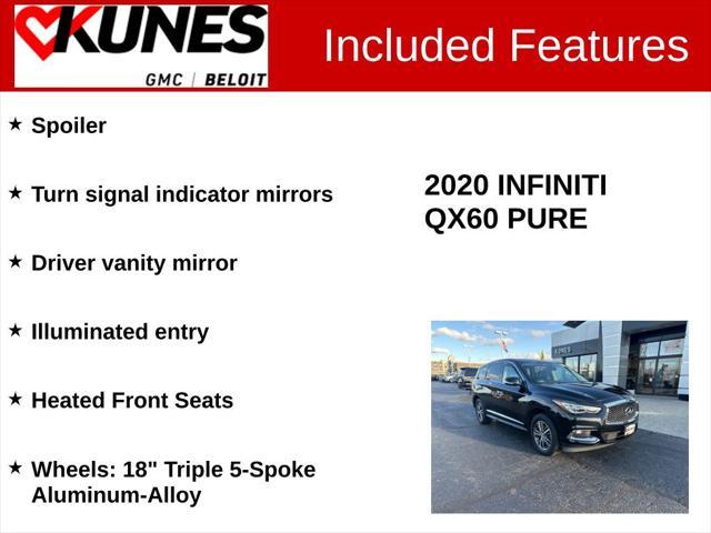 used 2020 INFINITI QX60 car, priced at $17,904