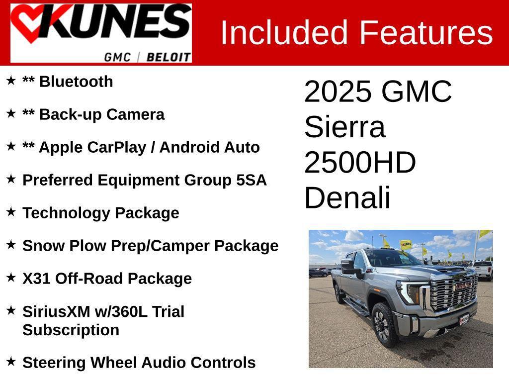 new 2025 GMC Sierra 2500 car, priced at $79,821