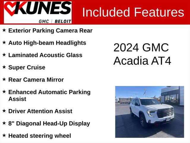 new 2024 GMC Acadia car, priced at $52,297