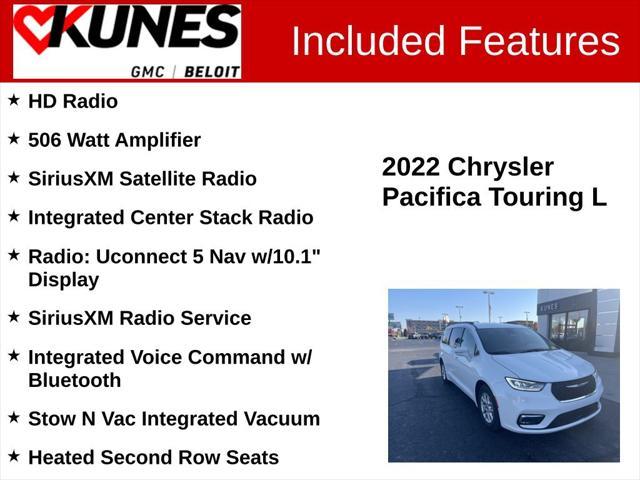 used 2022 Chrysler Pacifica car, priced at $21,999