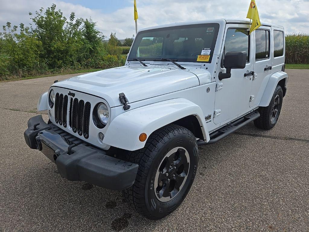 used 2014 Jeep Wrangler Unlimited car, priced at $14,513