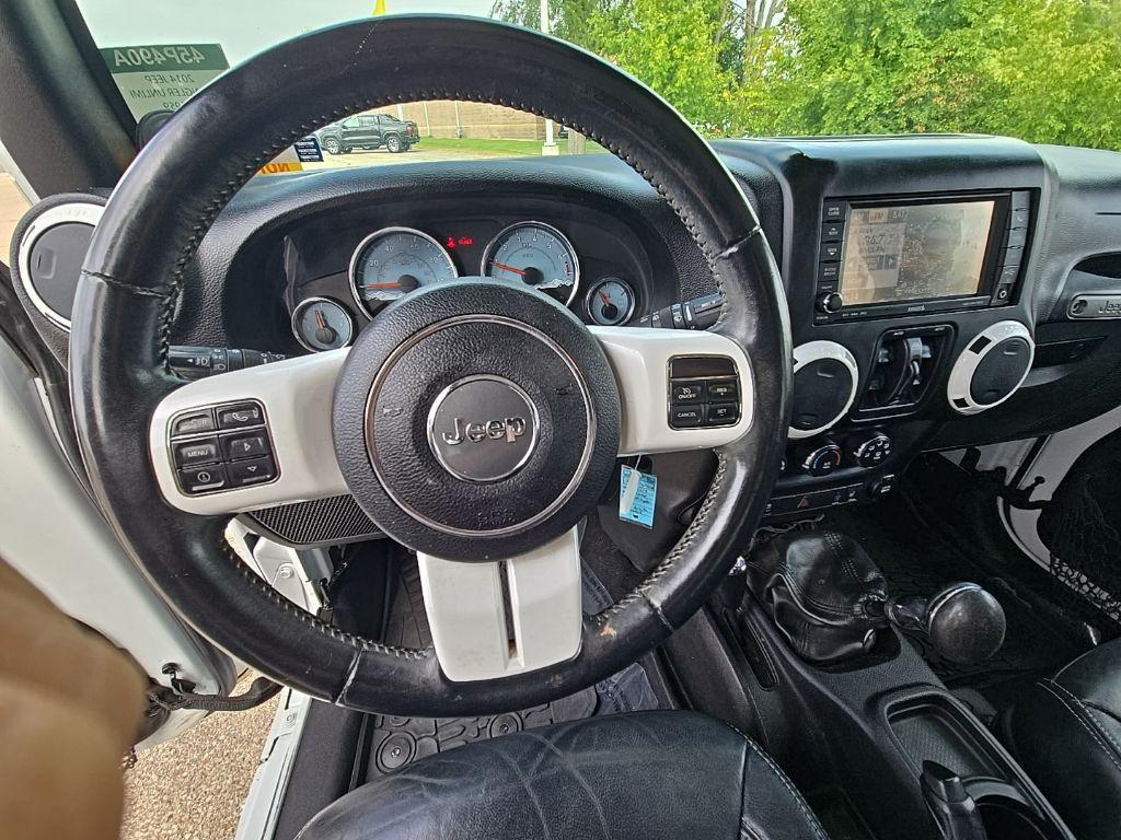 used 2014 Jeep Wrangler Unlimited car, priced at $14,513