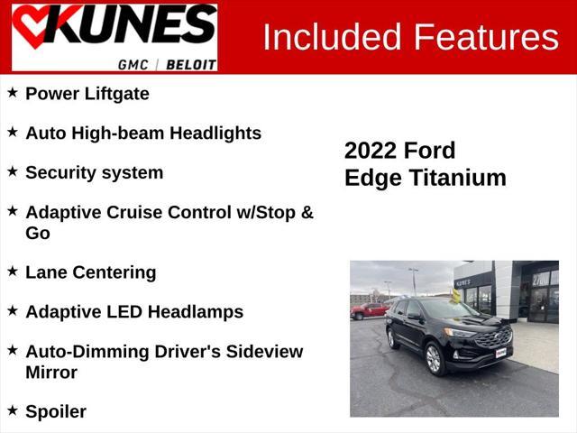 used 2022 Ford Edge car, priced at $20,361