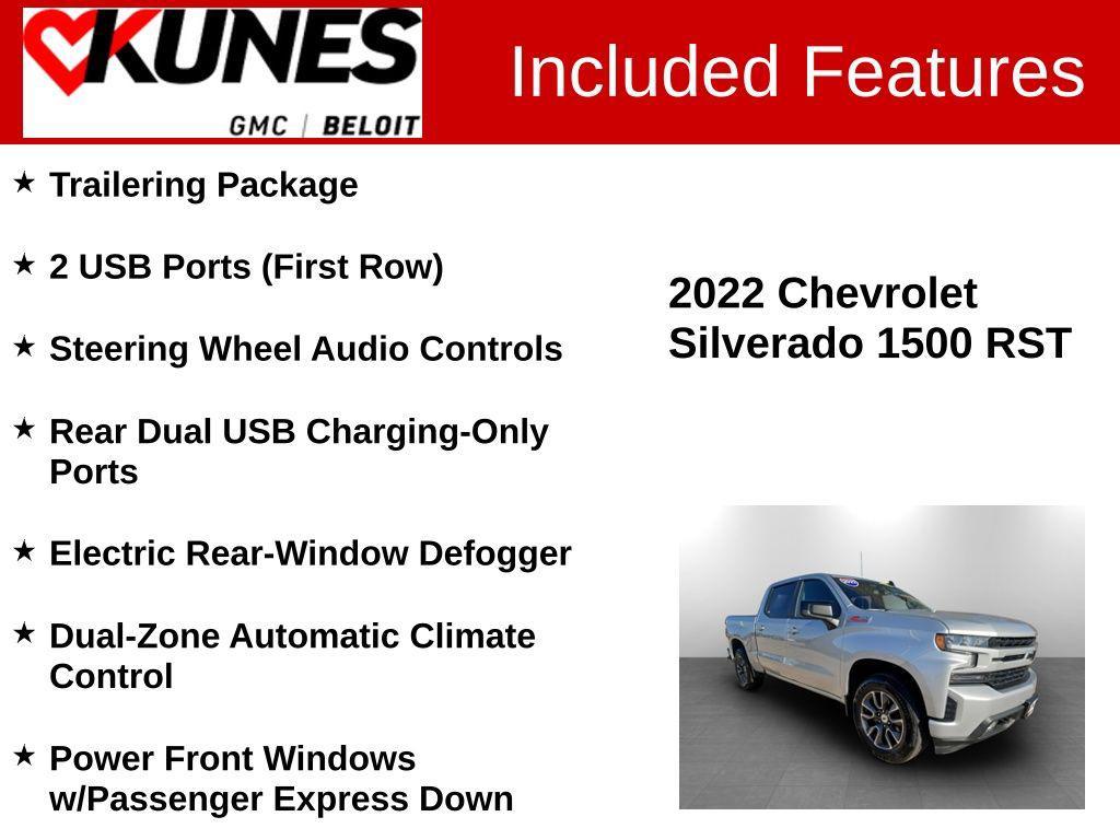 used 2022 Chevrolet Silverado 1500 car, priced at $38,928