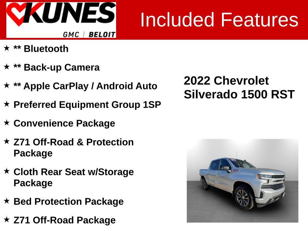 used 2022 Chevrolet Silverado 1500 car, priced at $38,928