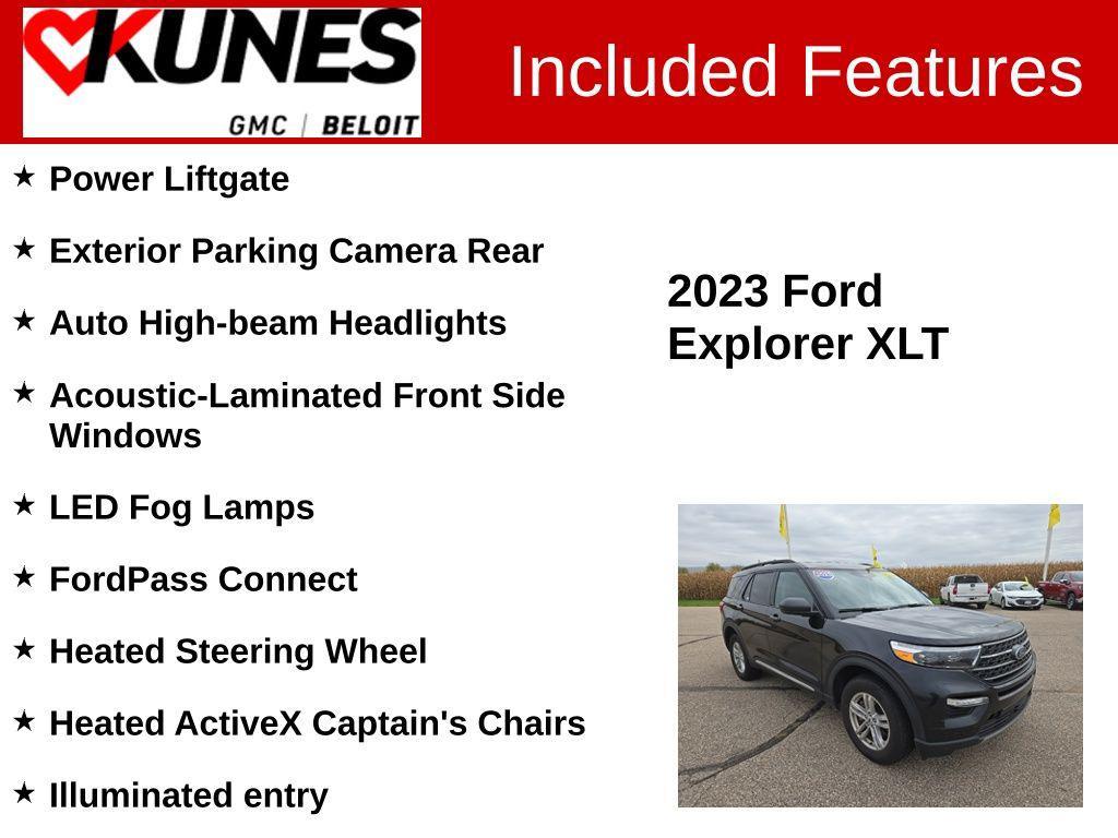 used 2023 Ford Explorer car, priced at $29,338