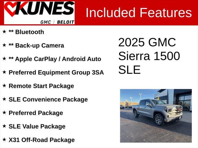 new 2025 GMC Sierra 1500 car, priced at $58,499