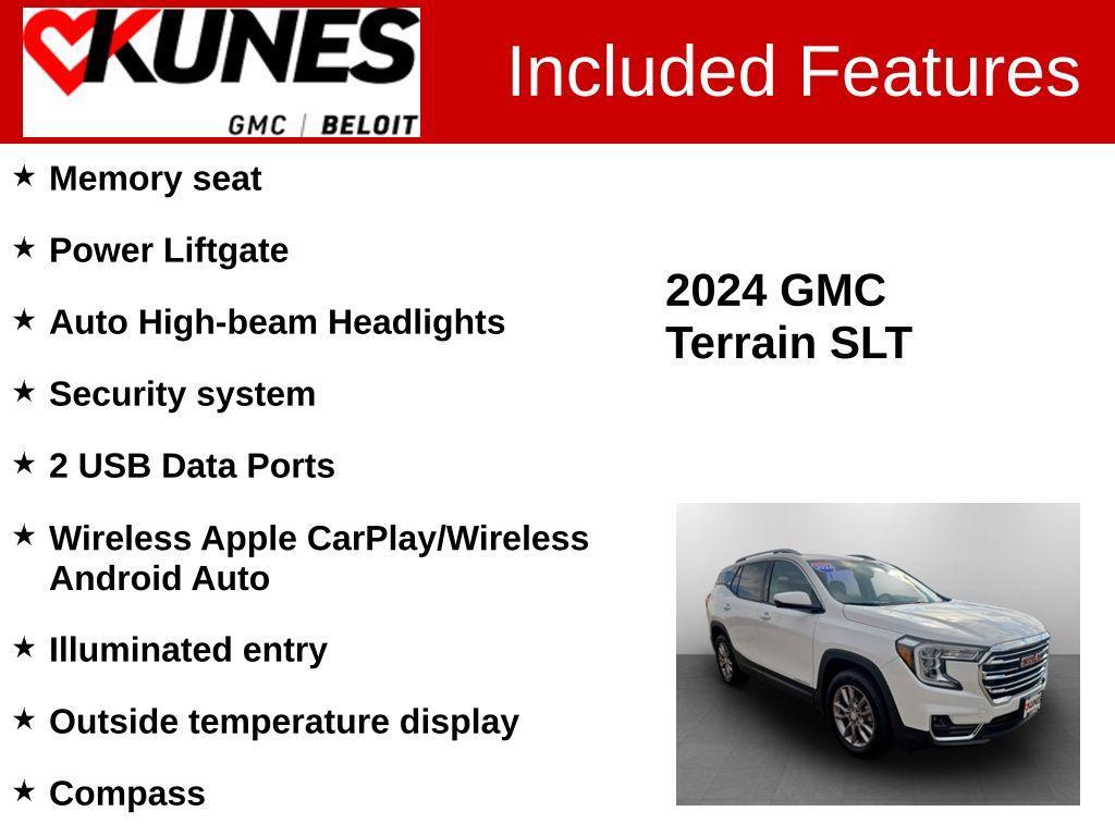 used 2024 GMC Terrain car, priced at $23,737
