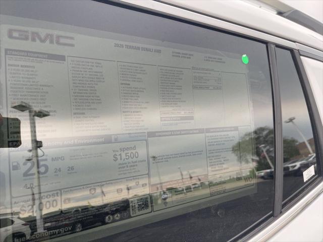 new 2026 GMC Terrain car, priced at $42,495