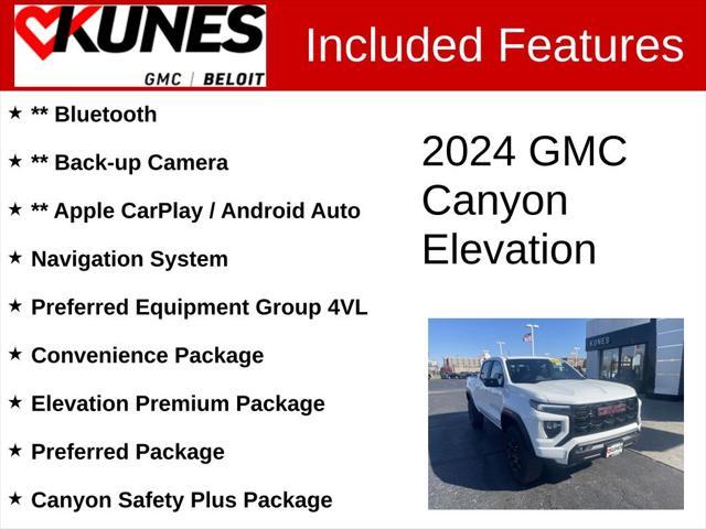 new 2024 GMC Canyon car, priced at $44,278