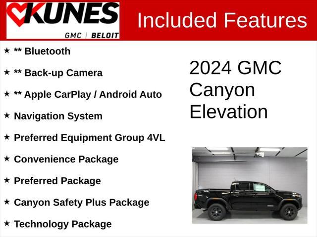 new 2024 GMC Canyon car, priced at $47,316