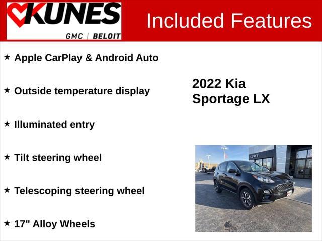 used 2022 Kia Sportage car, priced at $20,425