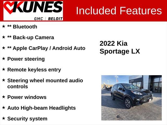 used 2022 Kia Sportage car, priced at $20,425