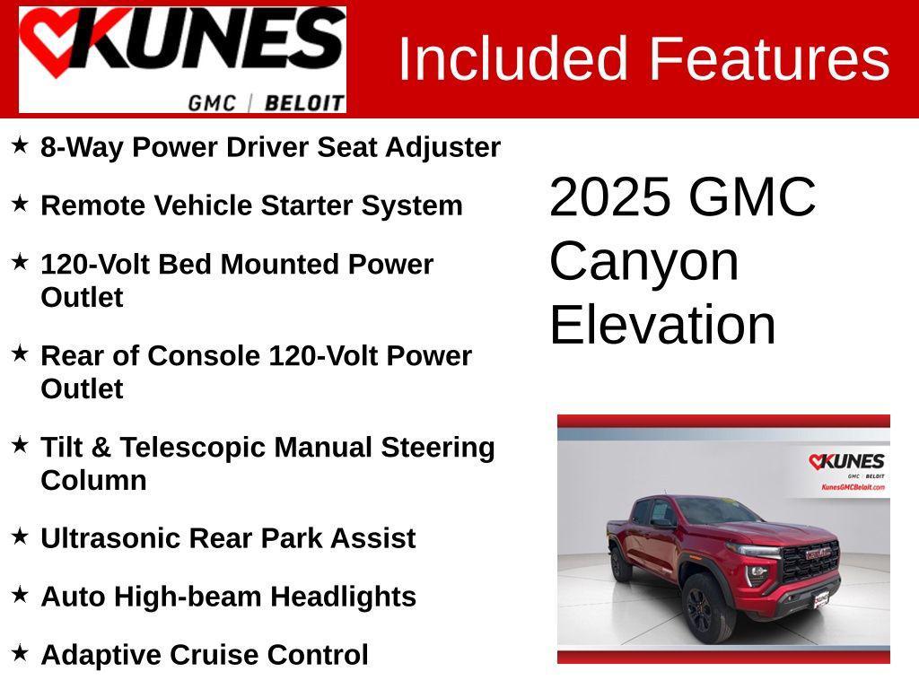 new 2025 GMC Canyon car, priced at $45,321