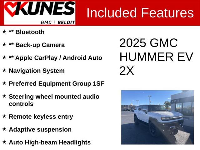 new 2025 GMC HUMMER EV SUV car, priced at $97,152