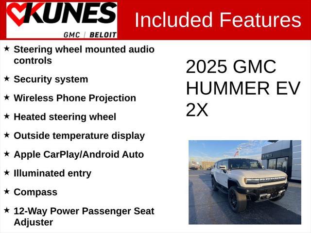 new 2025 GMC HUMMER EV SUV car, priced at $95,444