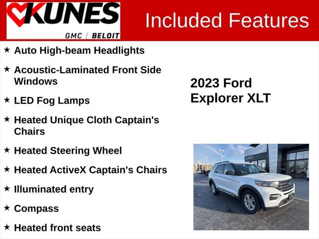 used 2023 Ford Explorer car, priced at $26,395