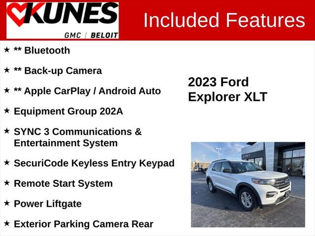 used 2023 Ford Explorer car, priced at $26,395