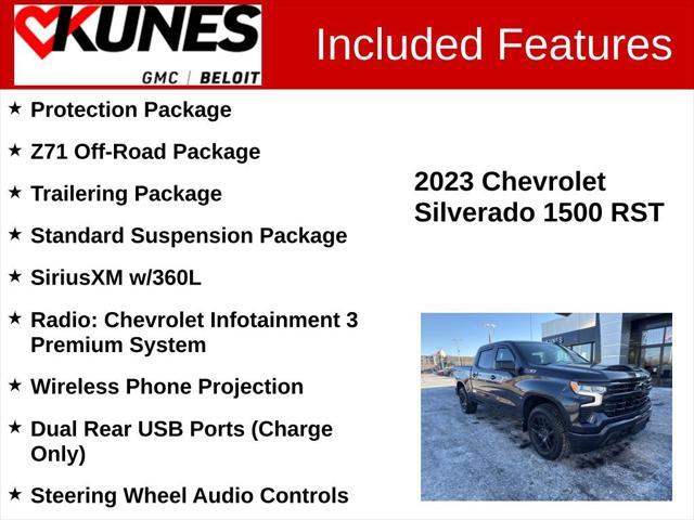 used 2023 Chevrolet Silverado 1500 car, priced at $43,853