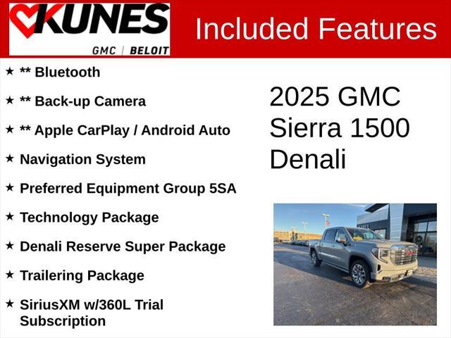 new 2025 GMC Sierra 1500 car, priced at $75,619